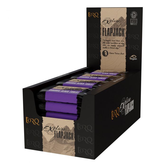 Torq Explore Flapjack 20 x 65g - Black Forest