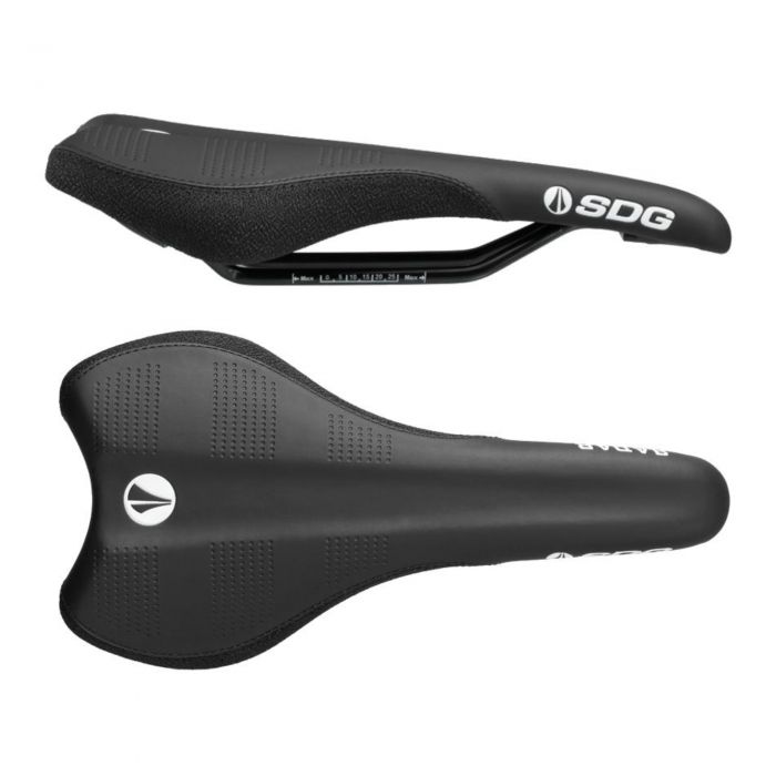 SDG Radar Steel Saddle - Black