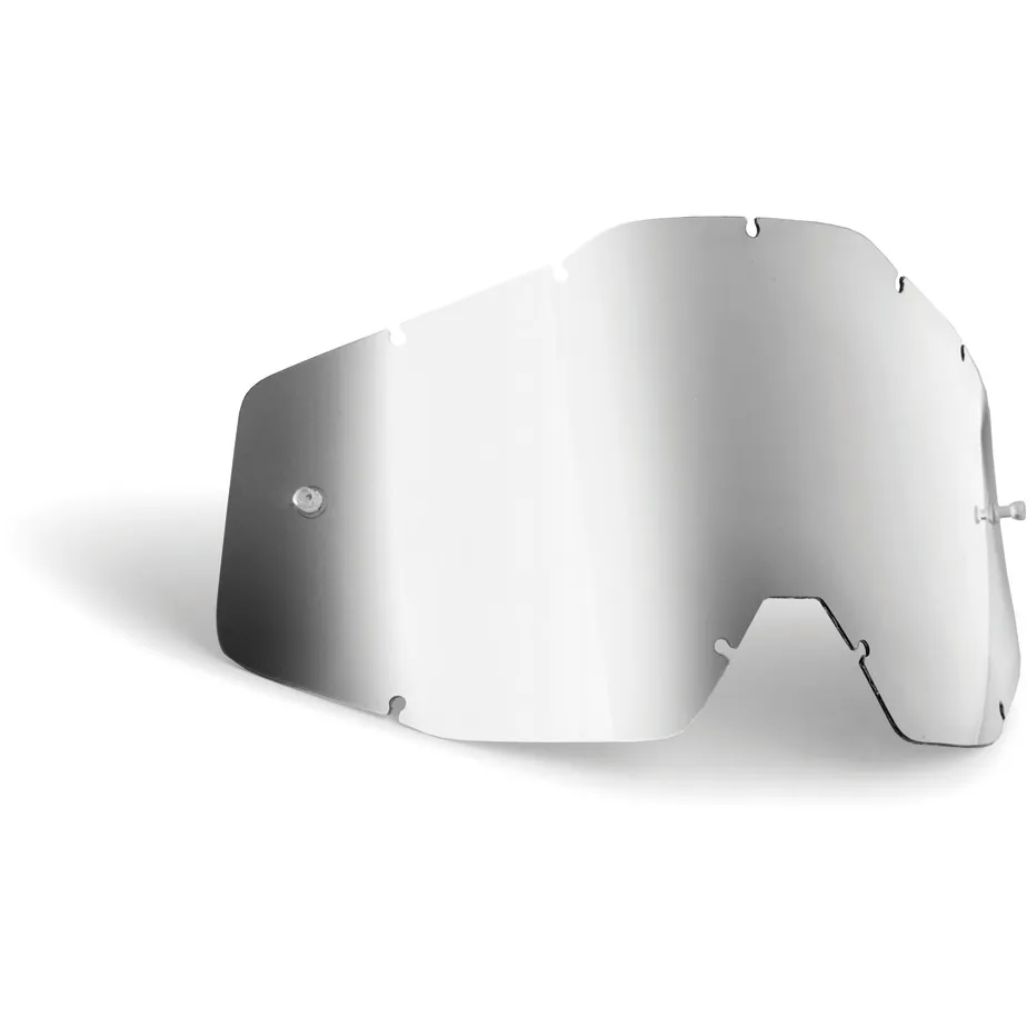 FMF Goggles POWERBOMB/POWERCORE Replacement Lens Anti-Fog Silver Mirror