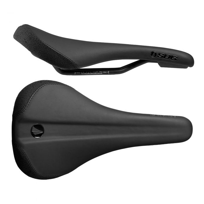 SDG Bel Air 3.0 Traditional Steel Saddle - Black