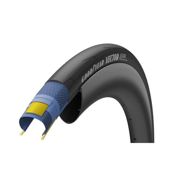 Goodyear Vector 4Seasons Tubeless Road Tyre - 700 x 32