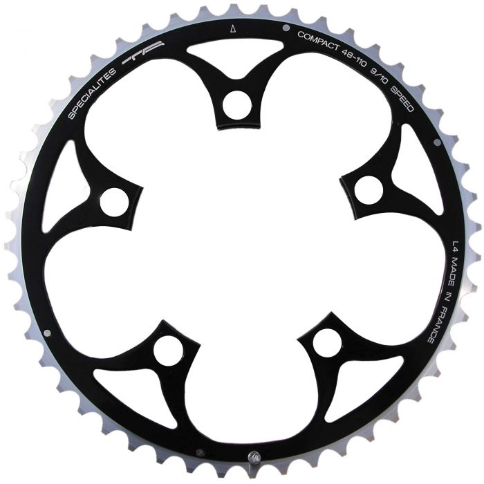 TA Compact 94 BCD 5 Arm Chainrings - Outer 48T Black