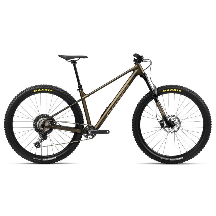 Orbea Laufey H30 Hardtail Mountain Bike - 2024 - Metallic Olive Green-Titanium Black (Gloss), X-Large