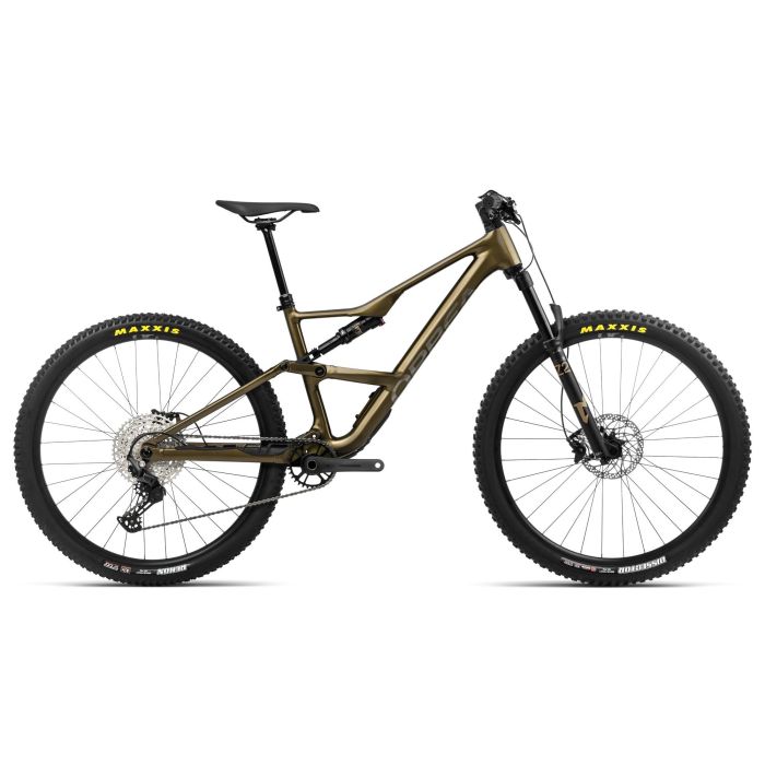 Orbea Occam SL H30 Full Suspension Mountain Bike - 2024 - X-Large, Metallic Olive Green-Titanium Black