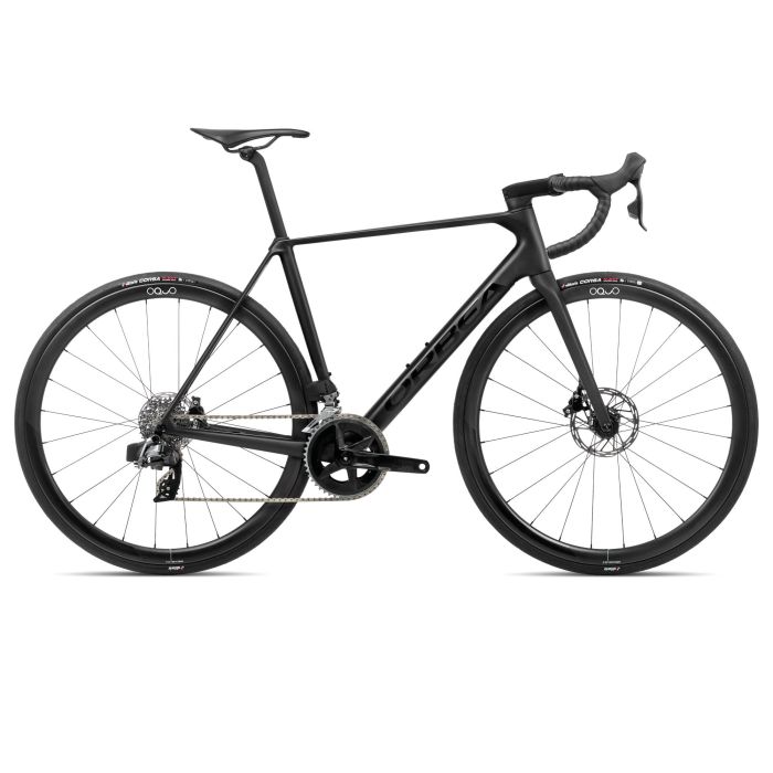 Orbea Orca M31eTEAM Road Bike - 2024 - Vulcano-Black(Matt) - Black(Gloss), 53cm