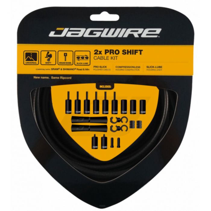 Jagwire Pro Shift Kit 2x - Black