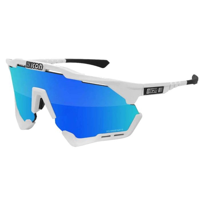 Scicon Sports Aeroshade XL Multimirror Sunglasses - White / Blue