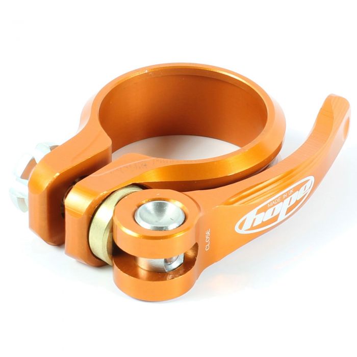 Hope Technology Quick Release Seat Clamp - Quick Release Orange 28.6mm