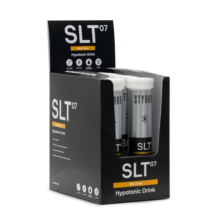 Styrkr SLT07 Hydration Tablets Mild Citrus 1000MG - 6 Tubes