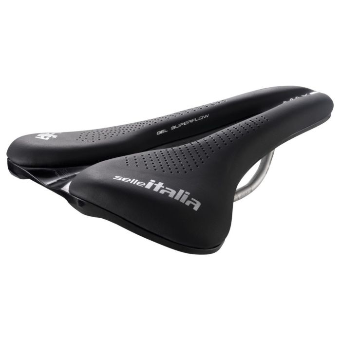 Selle Italia Max Novus Boost Evo TI 316 Superflow Saddle - Black