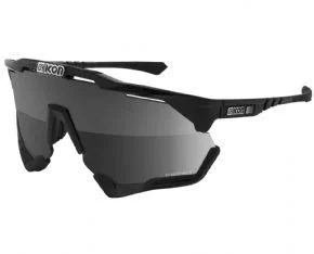 Scicon Sports Aeroshade Xl Multimirror Sunglasses Gloss Black/multimirror Silver