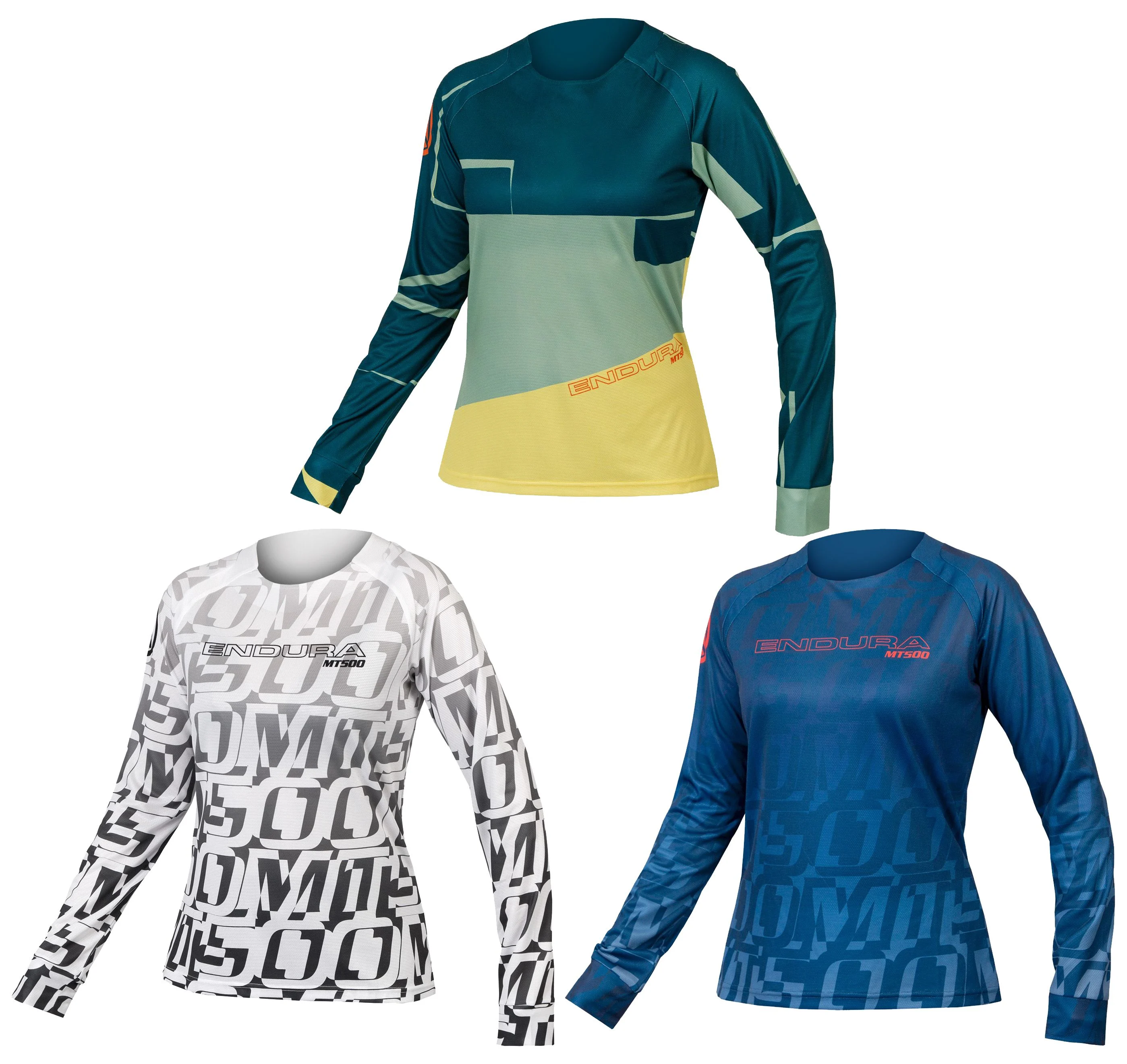 Endura Mt500 Print Ltd Womens Long Sleeve Trail Jersey