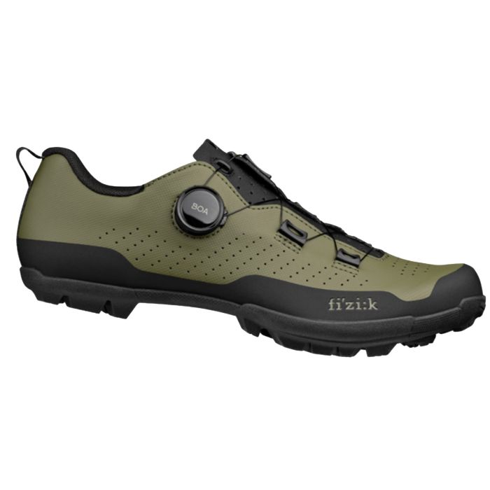 Fizik Terra Atlas Cycling Shoes - 45, Army Black