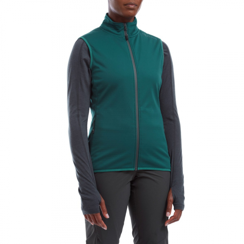 Altura Escalde Womens Softshell Gilet in Dark Green