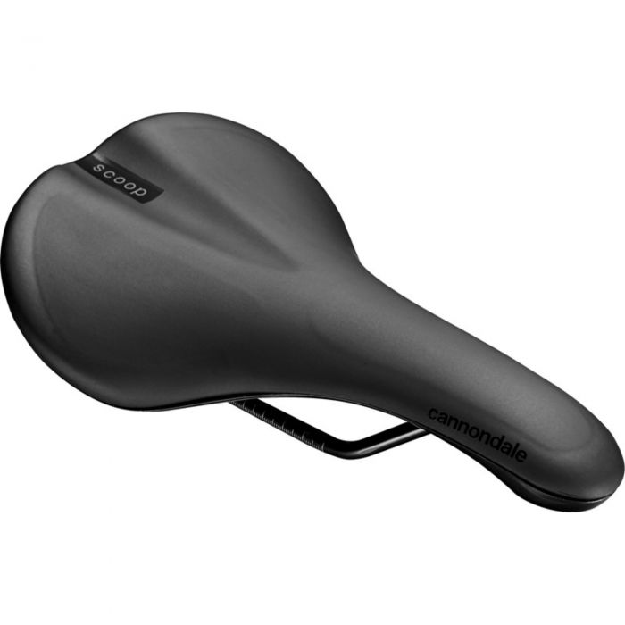 Cannondale Scoop Steel Gel Radius Saddle - Black