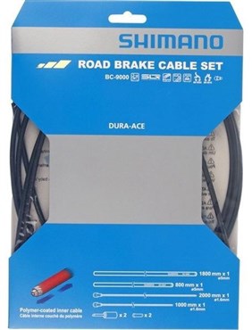 Shimano Dura-Ace Road Brake Cable Set, Polymer Coated Stainless Steel Inners