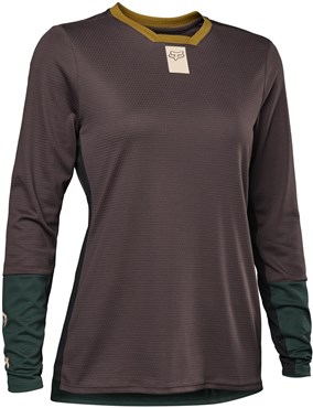 Fox Clothing Defend Womens Long Sleeve MTB Cycling Jersey