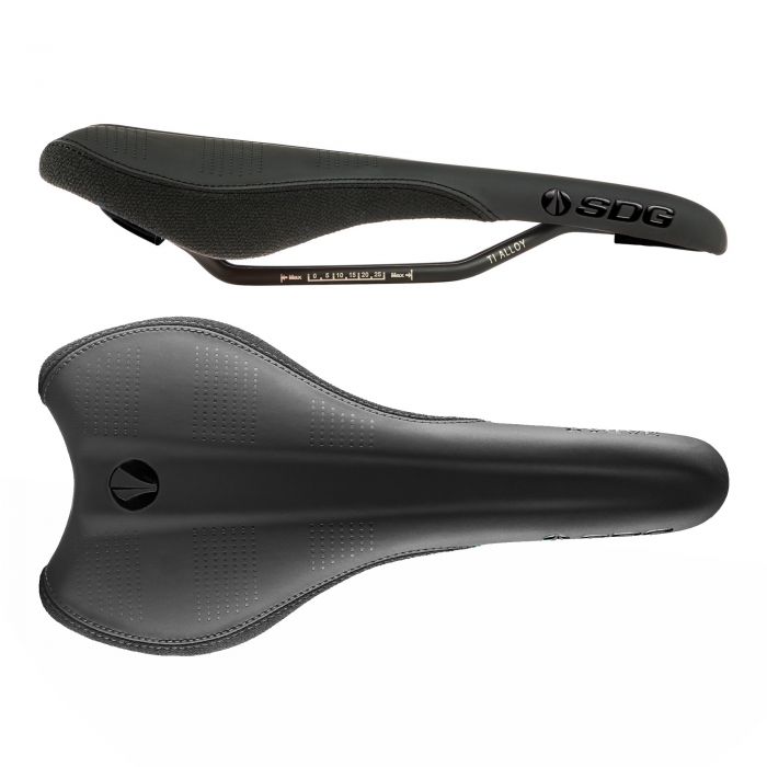 SDG Radar Ti-Alloy Saddle - Black