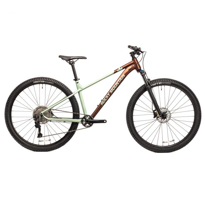 Rocky Mountain Fusion 30 Hardtail Mountain Bike - 2023 - Blue Red, X-Large