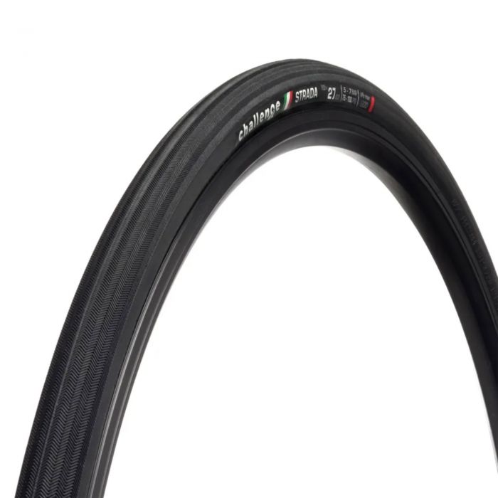 Challenge Strada Vulcanized Road Tyre - 700 x 30Black