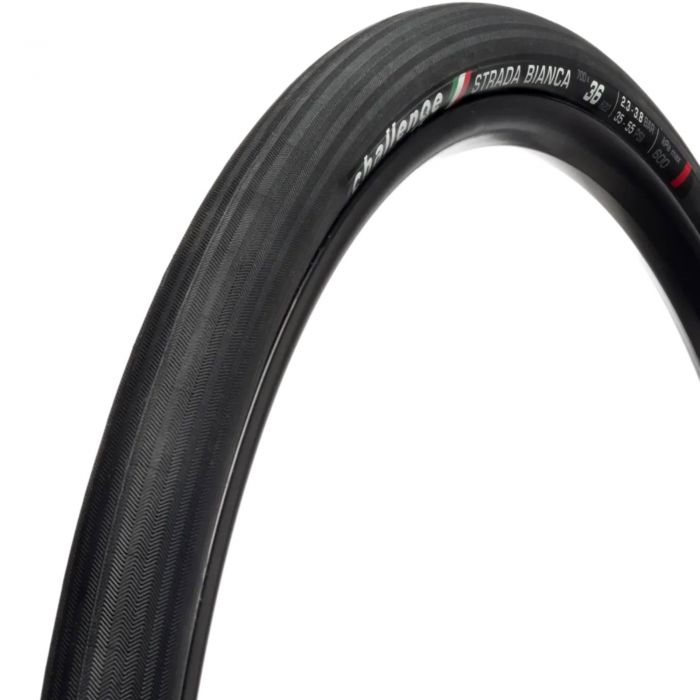 Challenge Strada Bianca Vulcanized Gravel Tyre - 700 x 36Black