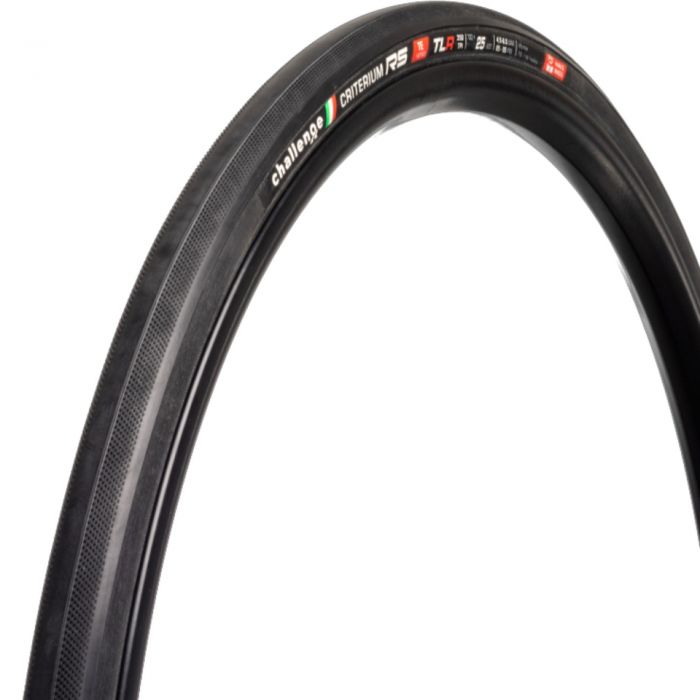 Challenge Criterium RS Handmade TLR Road Tyre - 700 x 28Black / White