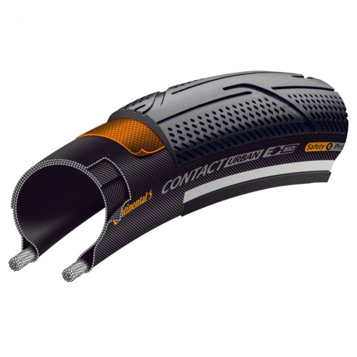 Continental Contact Urban Reflex Tyre - 700 x 40