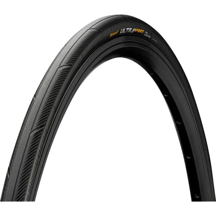 Continental Ultra Sport III Tyre - 700 x 28WireBlack / Black