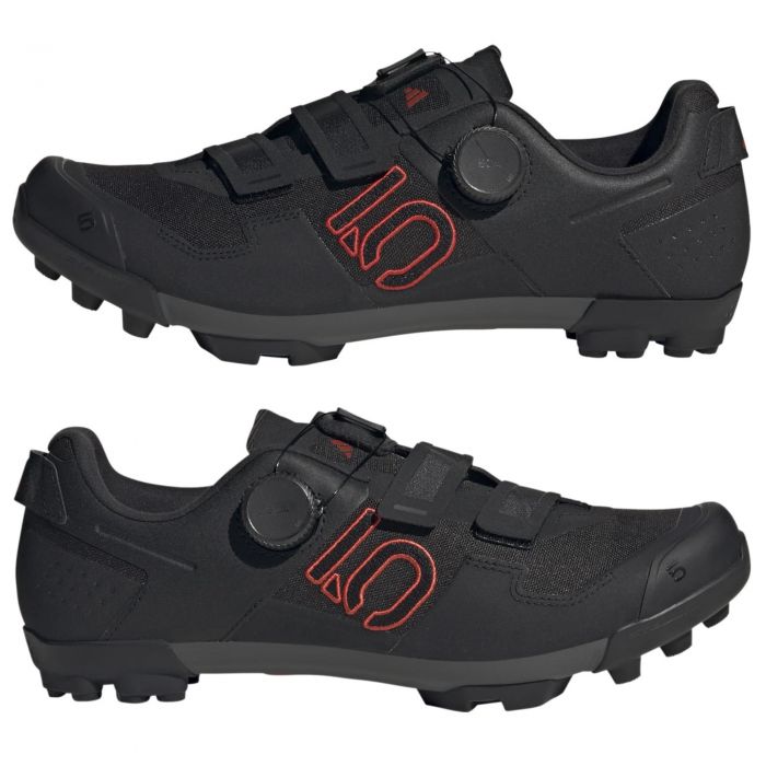 Five Ten Kestrel Boa MTB Shoes - Core Black / Grey Six / Grey Four, 7