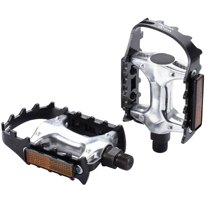 BBB Mount & Go Flat Pedals - Black