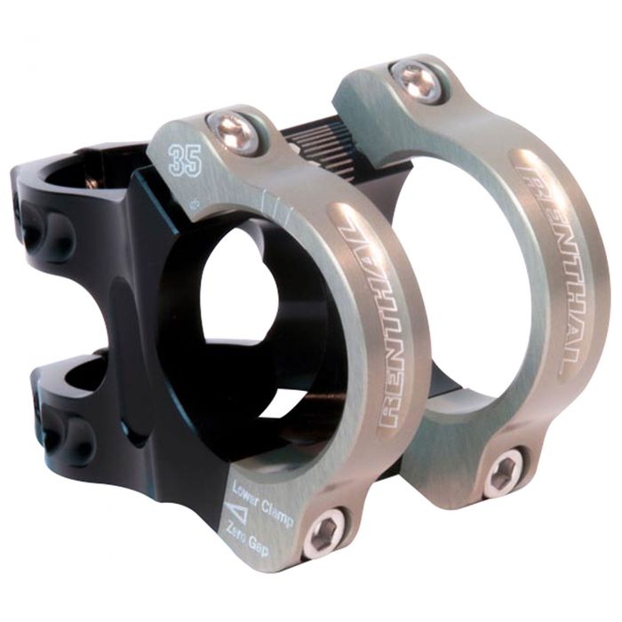 Renthal Apex 35 Stem - Rise: +/-6 Deg - Length: 40mm - Clamp: 35mm - Material: 2pc Bar CNC 2014 Alloy