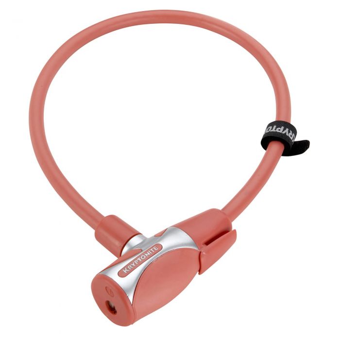 Kryptonite 1265 Key Cable Lock - Light Salmon